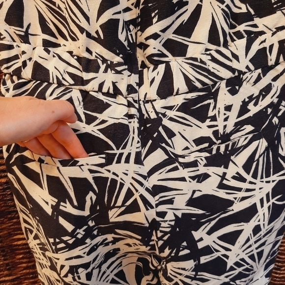 Ann Taylor Loft Linen Jumpsuit Strapless Resortwear Travel Cruise Vacation Beach - Picture 7 of 11